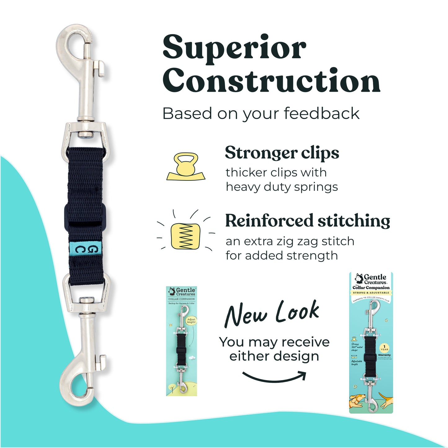 Collar Companion - Nylon Adjustable Backup Clip