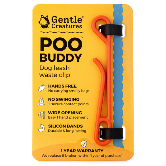 Poo Buddy - Leash Poop Bag Holder