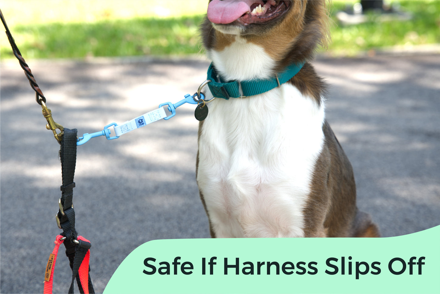 Safe if harness slips off